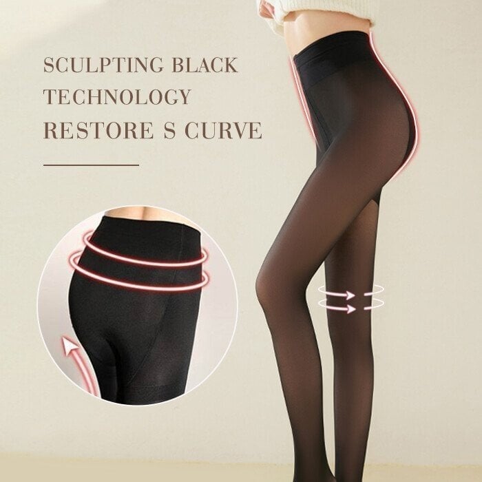 💗Limited Time Half Price Offer💗Flawless Legs Fake Translucent Warm Tights