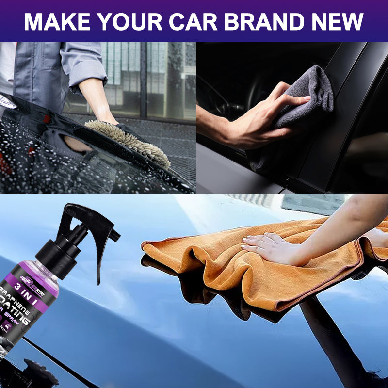 🔥 Ultimate Automotive Ceramic Coating Spray【Buy 2 Get 1 Free】