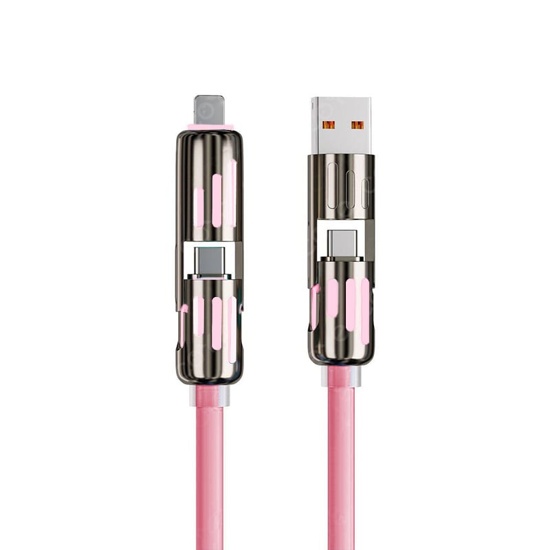 ⚡4-in-1 USB Charging Cable fast charging MAX 240W (With Box)⚡