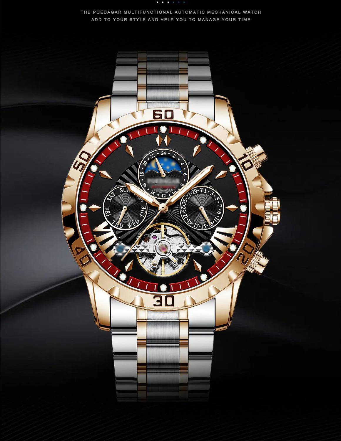 🔥Swiss Brand New Waterproof Automatic Mechanical Watches