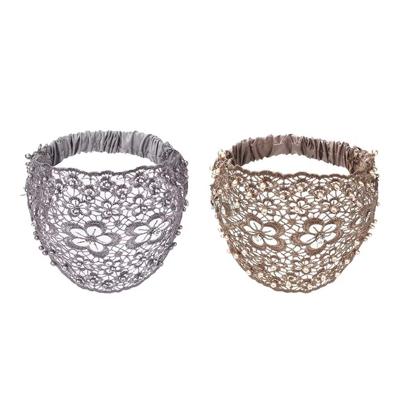 🌞Summer Sale 49% OFF🔥Plum Blossom Hollow Beaded Wide Headband