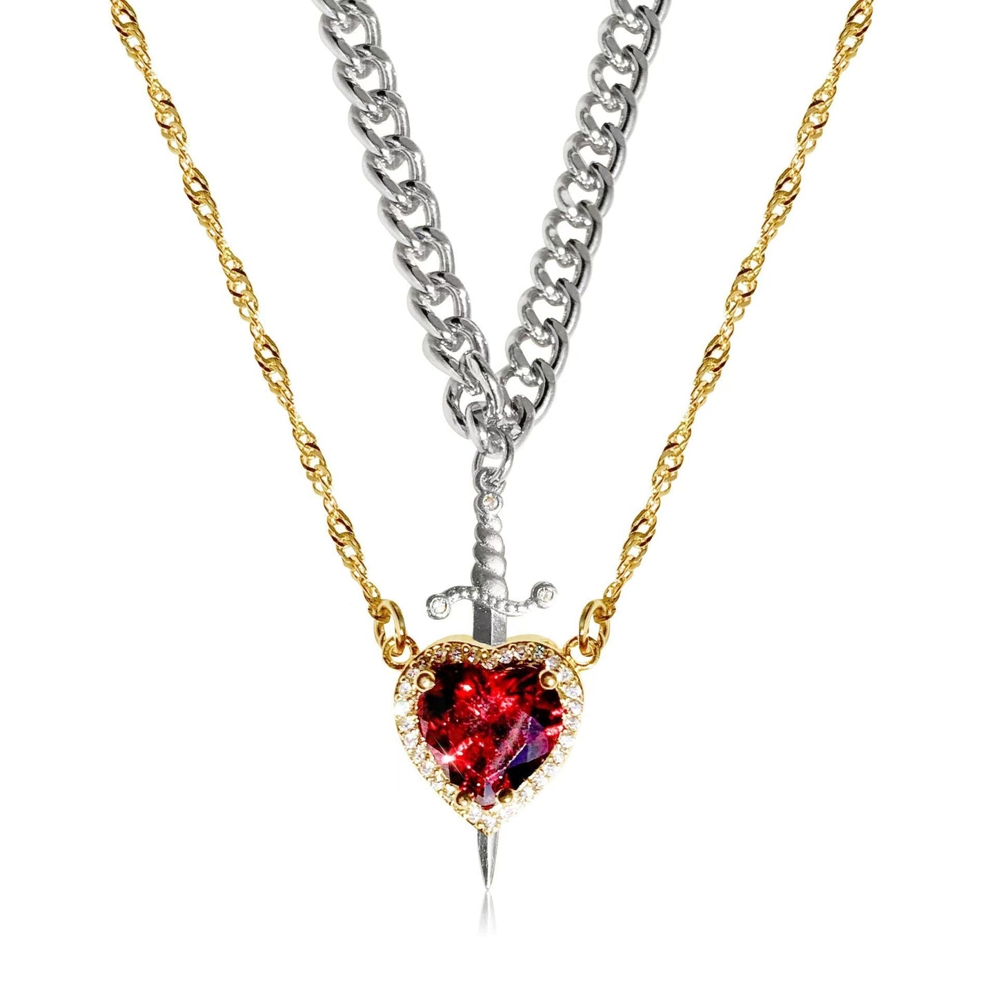 Eternal Rose Box - W/ LoveKnight Necklace
