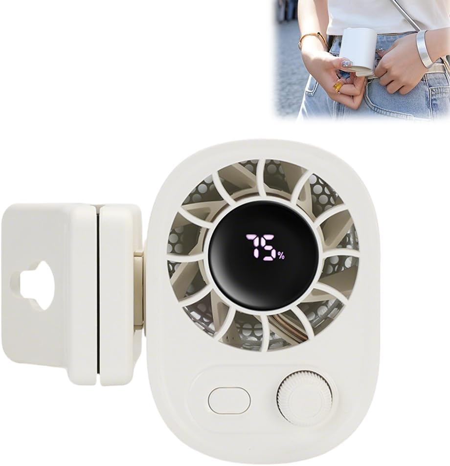 ❄️Portable Adjustable Clip-On Mini Fan