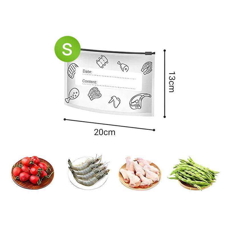 🥦Reusable Aluminum Foil Sealable Storage Bags🍅