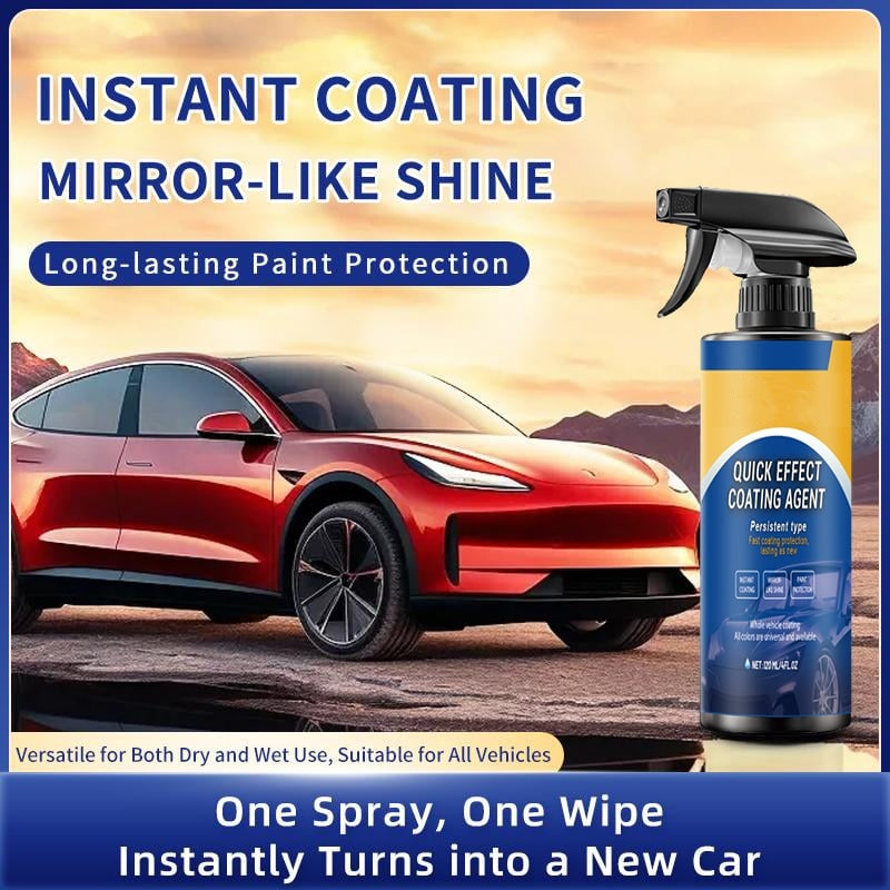 🎉2025 HOT SALE 50% KORTING🎉Advanced Car Quick-acting Coating Agent Spray✨