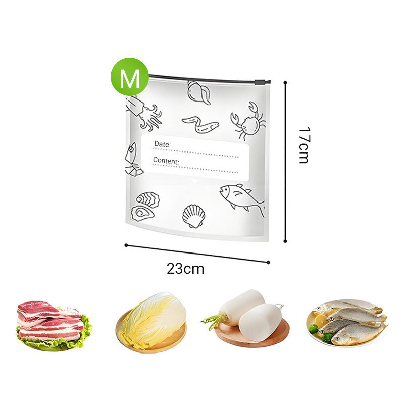 🥦Reusable Aluminum Foil Sealable Storage Bags🍅