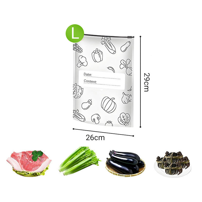 🥦Reusable Aluminum Foil Sealable Storage Bags🍅