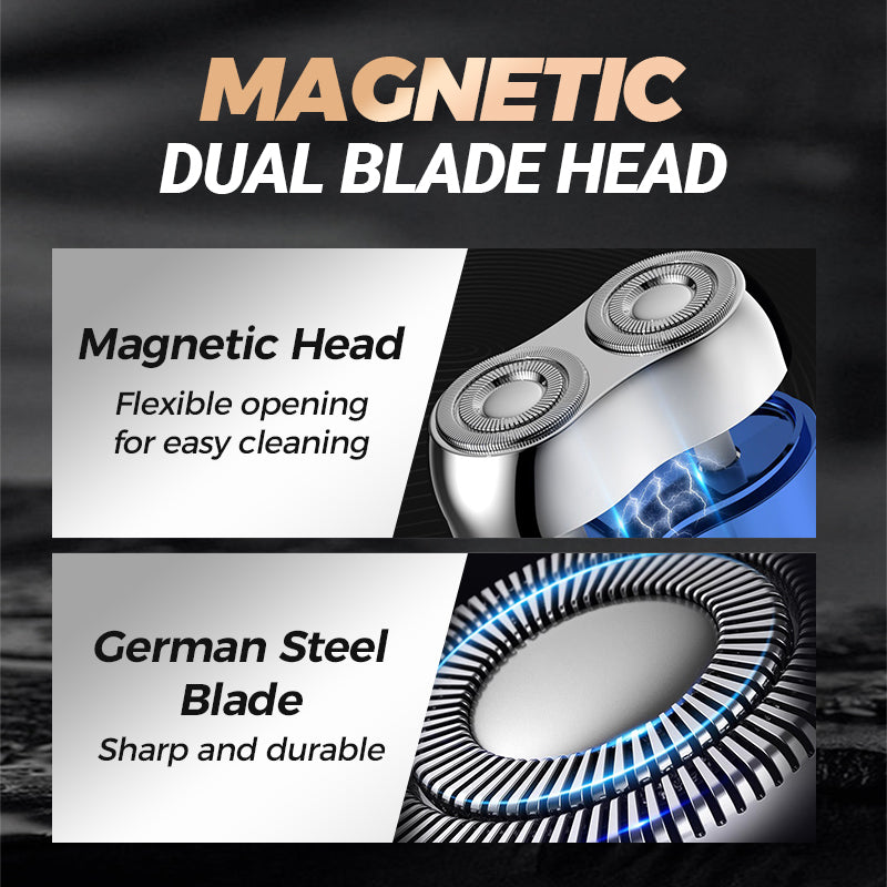 💥LIMITED HOT SALE 49% OFF!!💥2025 New Mini Double Head Electric Shave