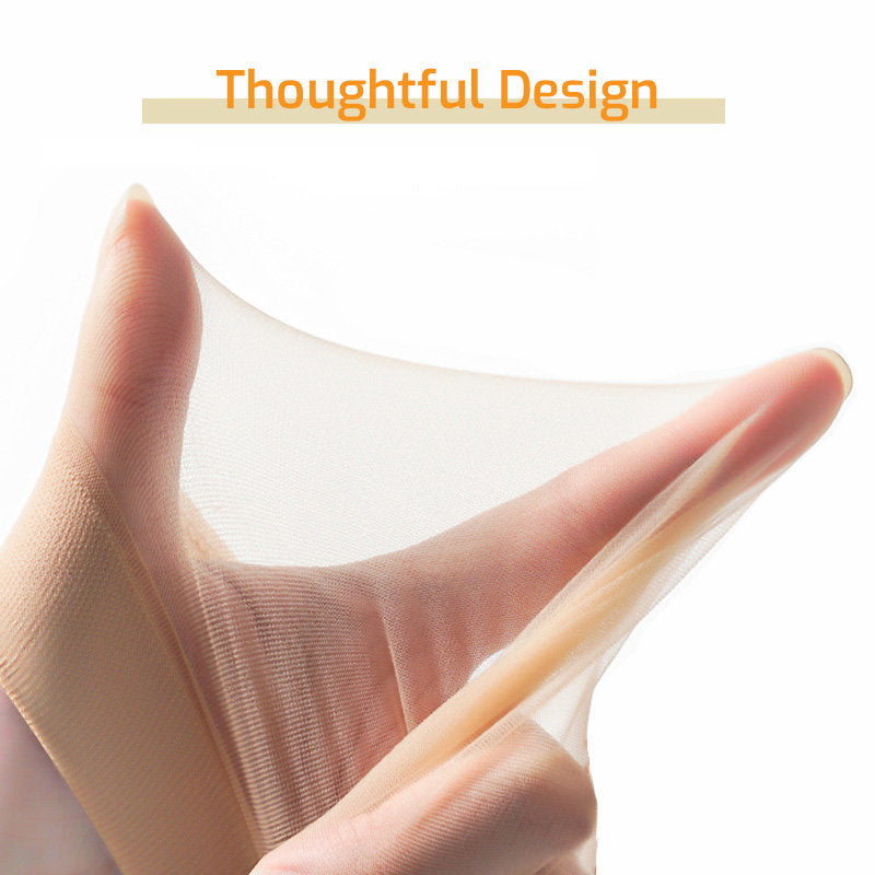 🔥2025 HOT SALE🔥💞Non-slip And Invisible Crystal Silk Socks(The more you buy, the higher the discount)