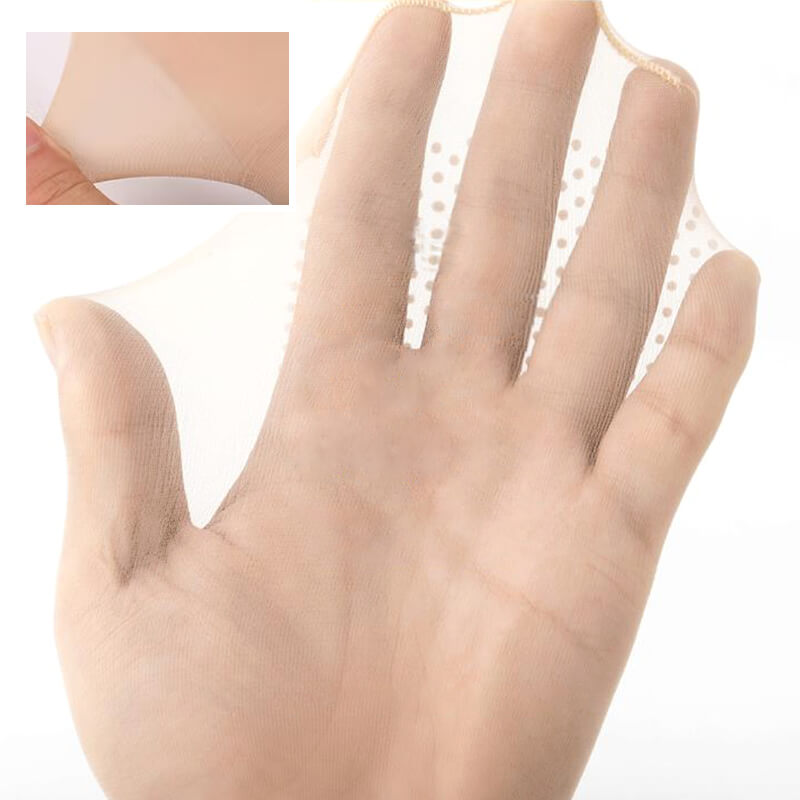 🔥2025 HOT SALE🔥💞Non-slip And Invisible Crystal Silk Socks(The more you buy, the higher the discount)