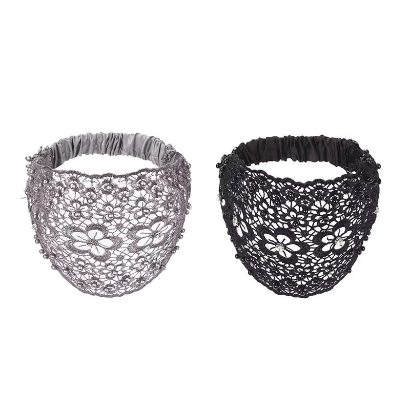🌞Summer Sale 49% OFF🔥Plum Blossom Hollow Beaded Wide Headband