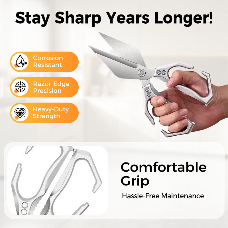 🔥Limited sale 50% off🔥Multifunctional Heavy-Duty Kitchen Shears