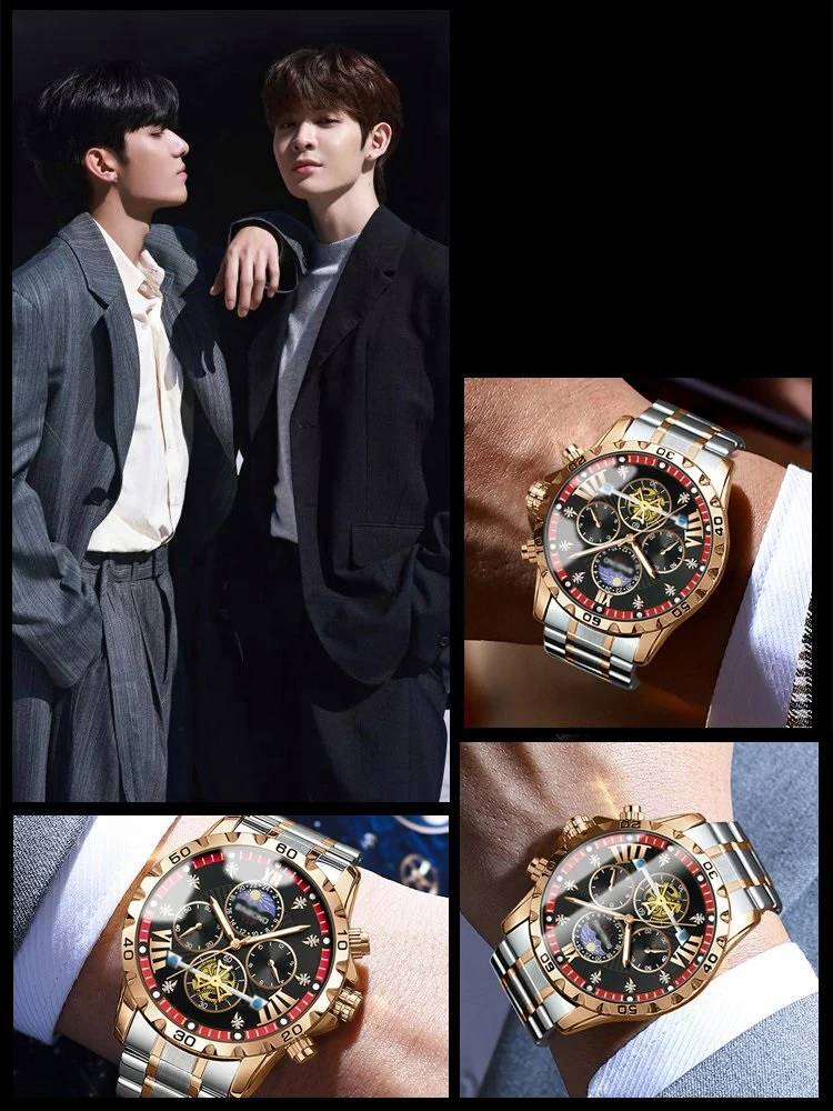 🔥Swiss Brand New Waterproof Automatic Mechanical Watches
