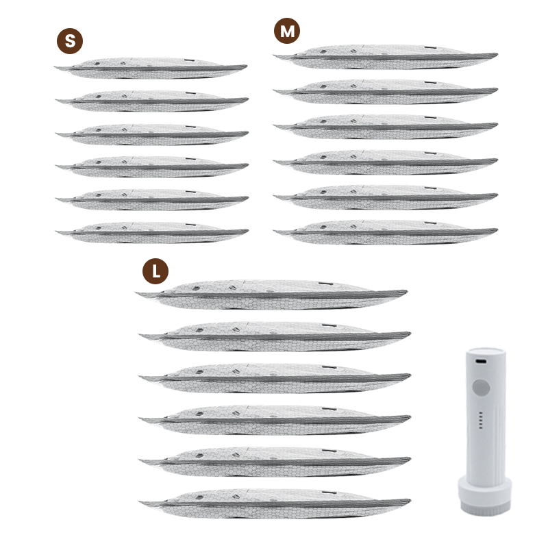 【2026 Upgraded】 Cordless Travel Vacuum Storage Bag Set – 15-Pack Compression Bags for Carry-On Suitcases – 140L/Min Powerful Air Removal – USB Rechargeable Handheld Pump with Built-In Battery – Space Saver for Clothes & Packing, waterproof, reusable