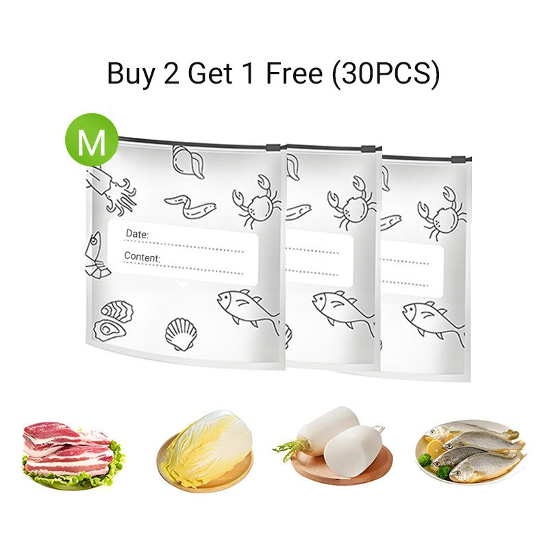 🥦Reusable Aluminum Foil Sealable Storage Bags🍅