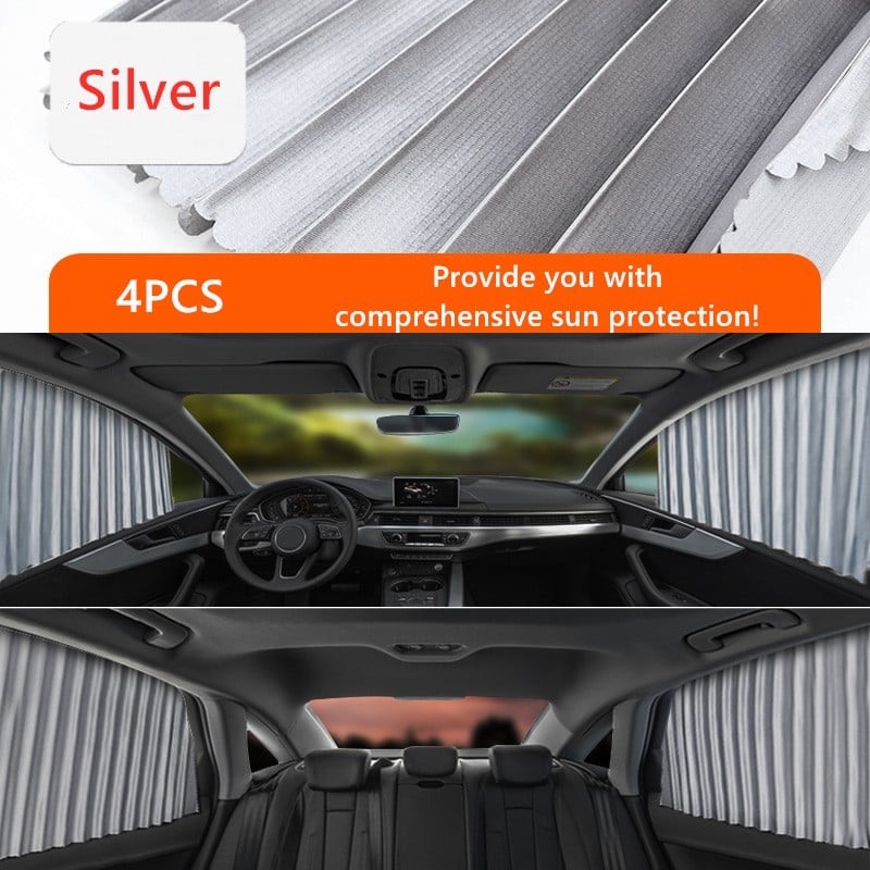 🔥🔥Magnetic Track Universal Car Side Window Privacy Sunshade Curtain🔥🔥