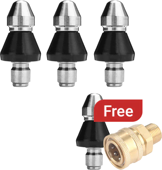 🔥Sewer cleaning tools High-pressure nozzle