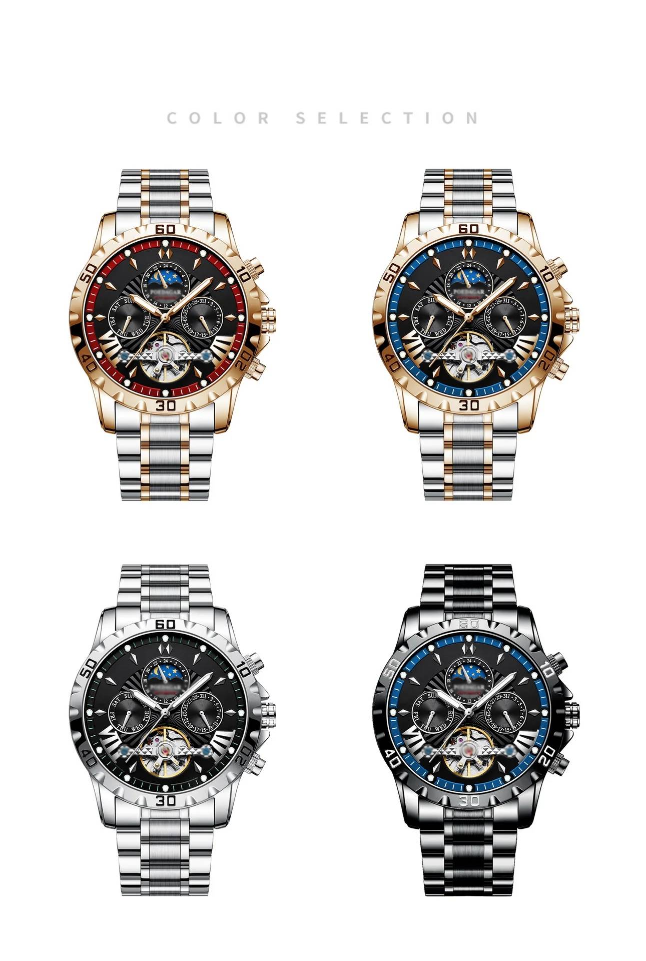 🔥Swiss Brand New Waterproof Automatic Mechanical Watches
