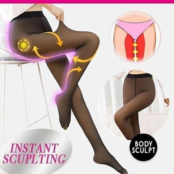💗Limited Time Half Price Offer💗Flawless Legs Fake Translucent Warm Tights