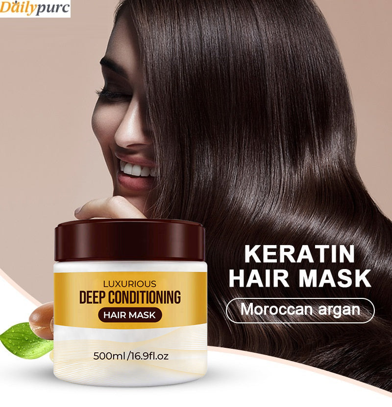 🔥Limited Time Sale - Buy 2 Get 1 Free🔥 Luxurious Hair Mask with Deep Conditioning