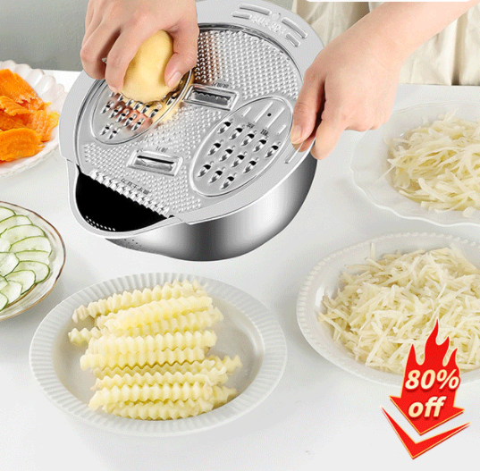 🔥Limited Sale 50% OFF🔥Stainless Steel Rice Strainer Bowl