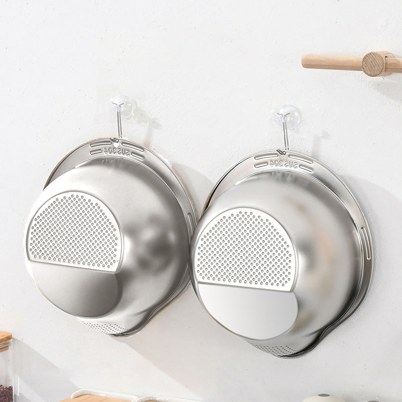 🔥Limited Sale 50% OFF🔥Stainless Steel Rice Strainer Bowl