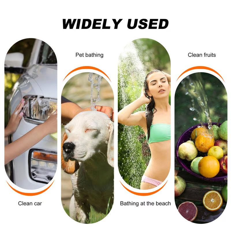 🔥Hot Sale 49% OFF💦Portable Shower for Camping with Water Pump🚀free shipping