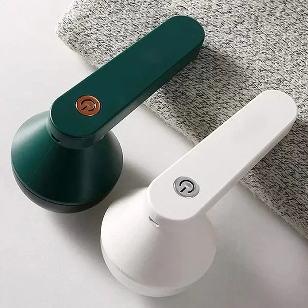 Rechargeable Fabric Shaver with 2 Replaceable Stainless Steel 6-Leaf Blades(1 Free Extra Included) | Lint Remover with 3-Speed Settings - Efficient Sweater and Lint Shaver for Clothes, Removing Fuzz, Lint Balls, Pills, and Hairballs.Christmas Gift.