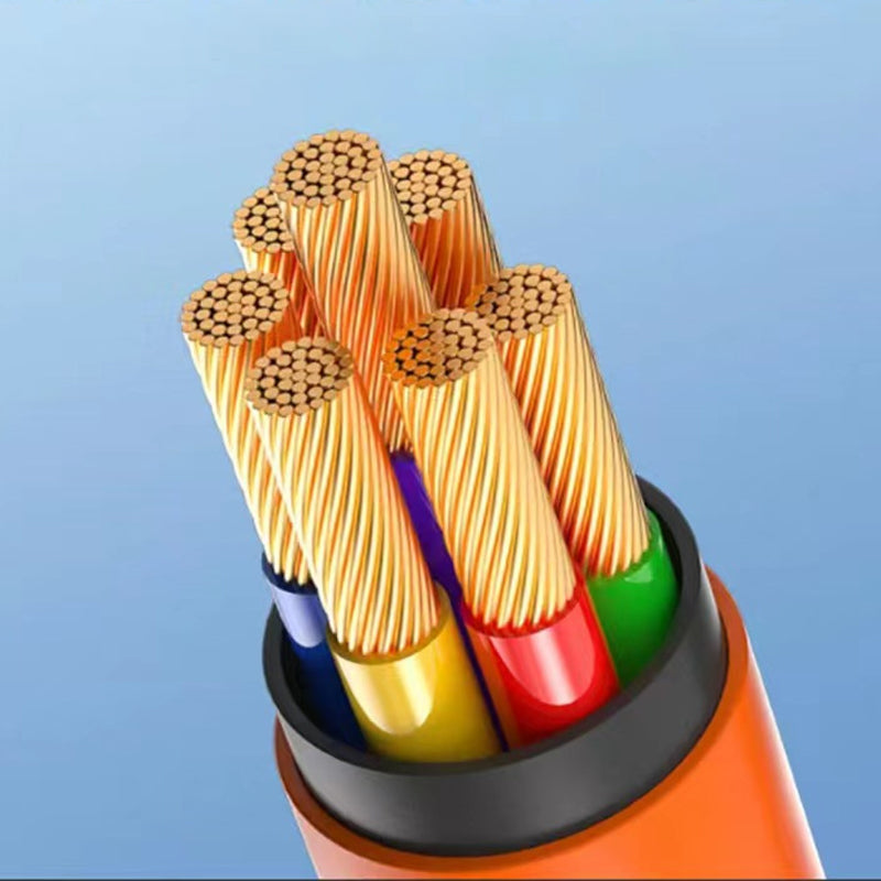 🔥120W 3 in 1 Rotating Elbow Fast Charging Data Cable⚡