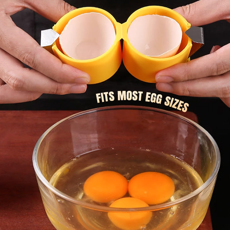 Egg Cracker Tool for Raw Eggs