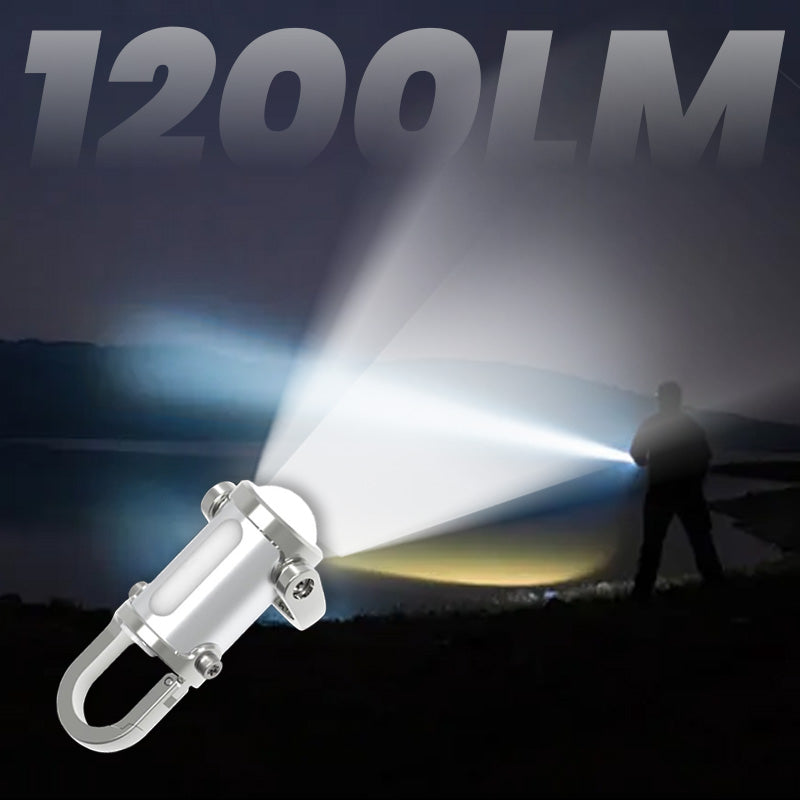 😍HOT SALE 50% OFF🔥Buy 2 get 5% off💥1200LM Super Bright Mini Keychain Flashlight Waterproof