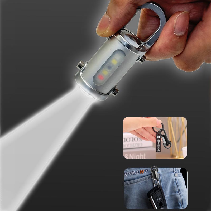 😍HOT SALE 50% OFF🔥Buy 2 get 5% off💥1200LM Super Bright Mini Keychain Flashlight Waterproof