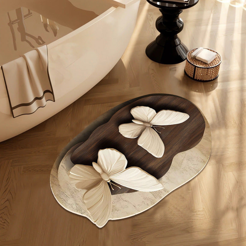 🔥Hot Sale 49% 0FF🔥💕3D Realistic Pattern Non-Slip Absorbent Mat