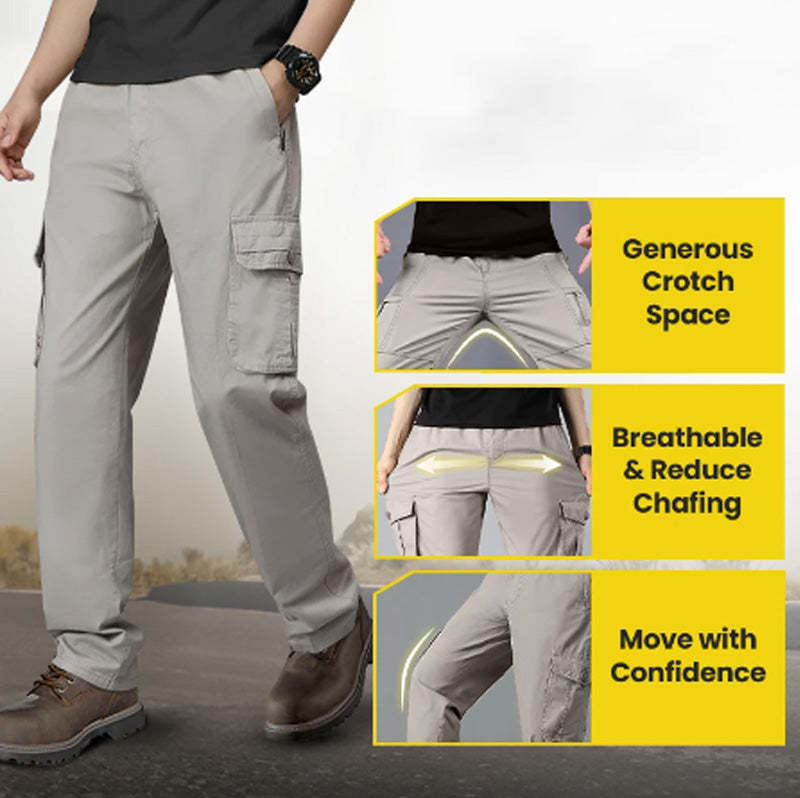 ⏳ Limited time 50% off! 💥Ultra Comfort Flex Fit Multi-pocket Durable Pants(The more you buy, the higher the discount)