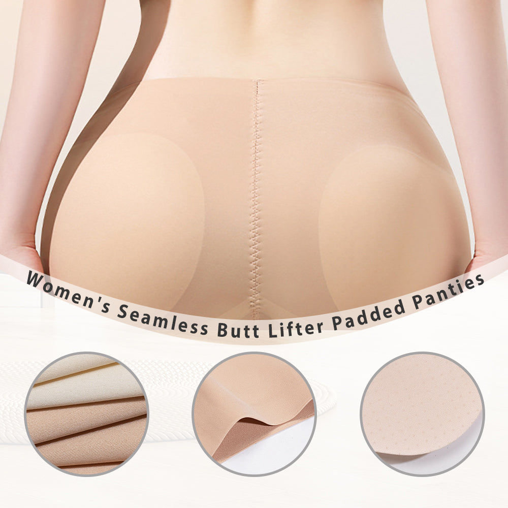 Women's Seamless Butt Lifter Padded Panties