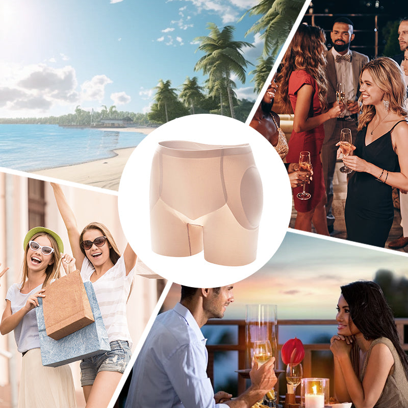 Women's Seamless Butt Lifter Padded Panties