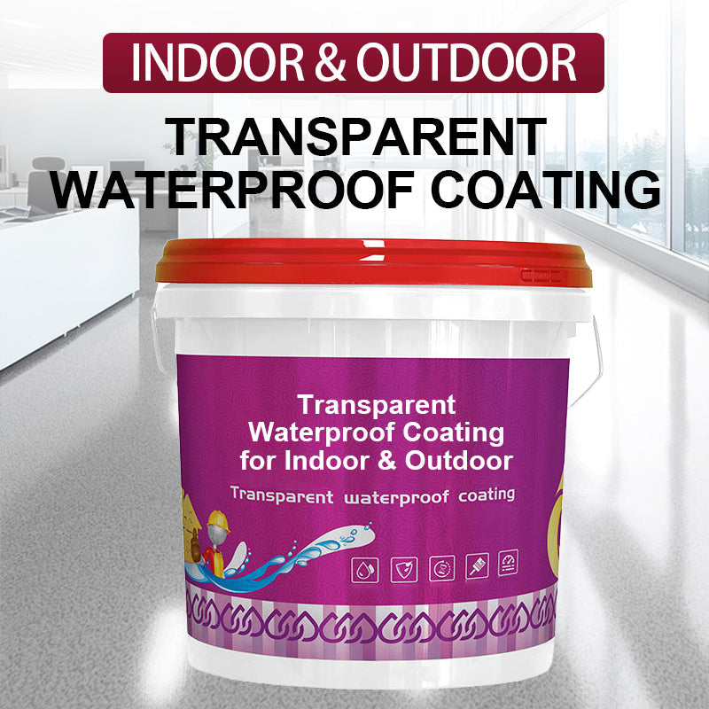 Transparent Waterproof Coating for Indoor & Outdoor