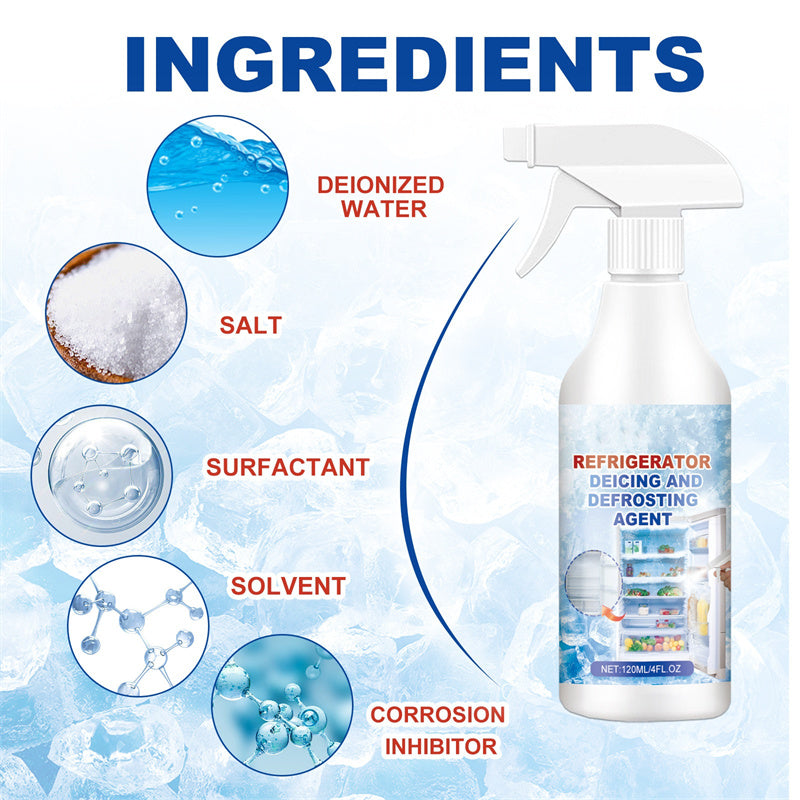 🔥Last Day Promotion 49% OFF - 🧊Fridge Freezer Defrosting Spray