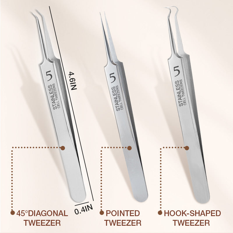 Specialised tweezers for beauty salo