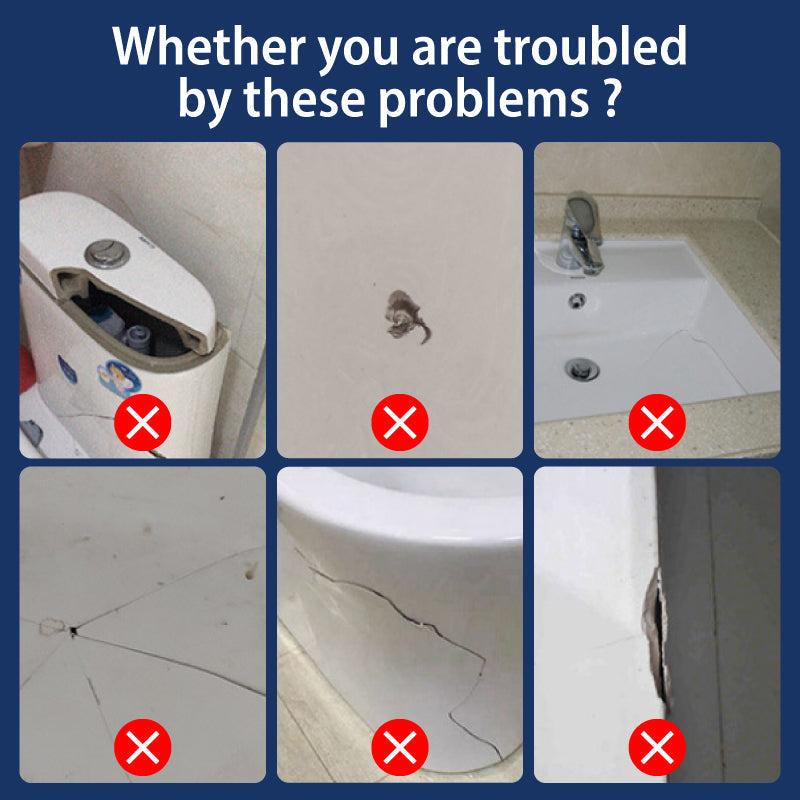 🔥Ceramic Tile Crack Repair Paste Kit