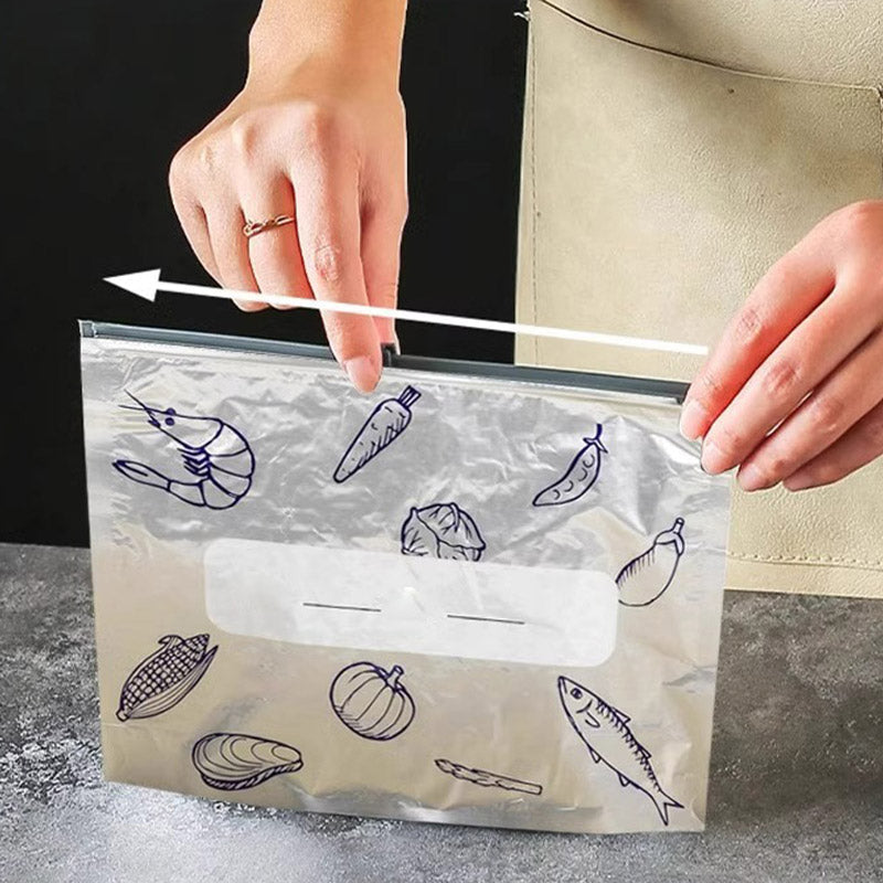 🥦Reusable Aluminum Foil Sealable Storage Bags🍅