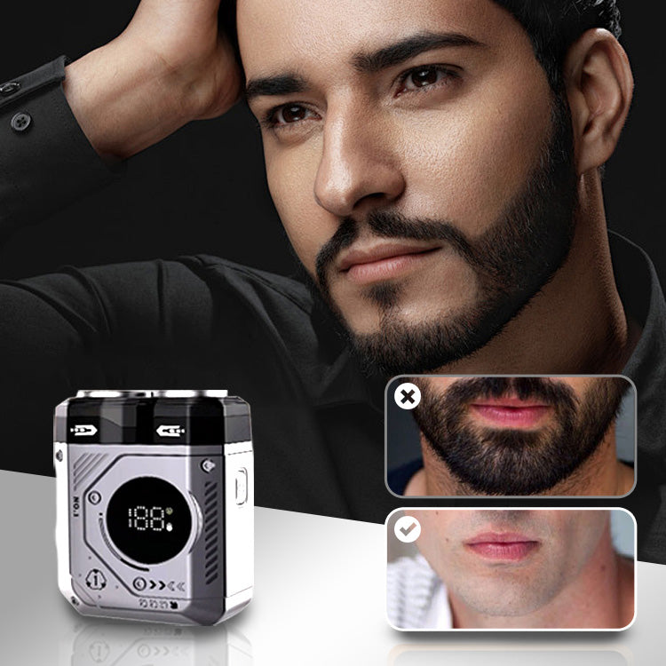 ⏰Limited-time offer 49% OFF🔥2025 New 💥 Men's Portable Dual-Blade Washable Shaver