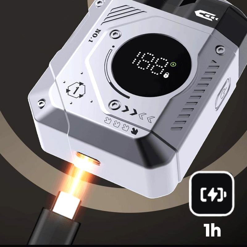 ⏰Limited-time offer 49% OFF🔥2025 New 💥 Men's Portable Dual-Blade Washable Shaver