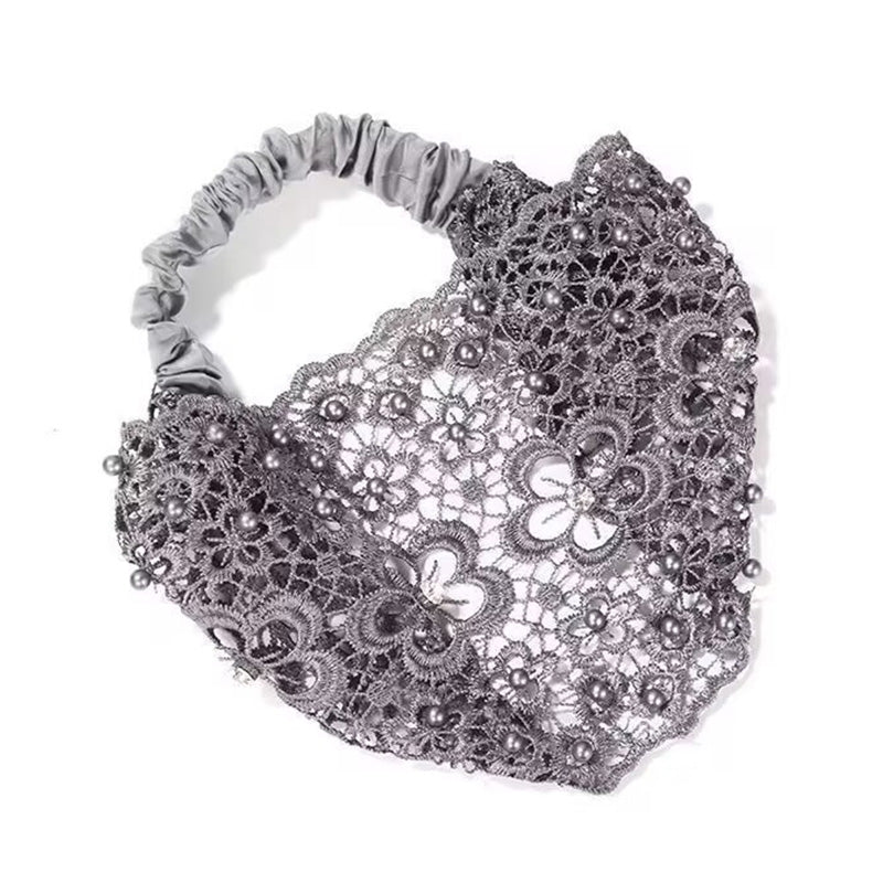 🌞Summer Sale 49% OFF🔥Plum Blossom Hollow Beaded Wide Headband