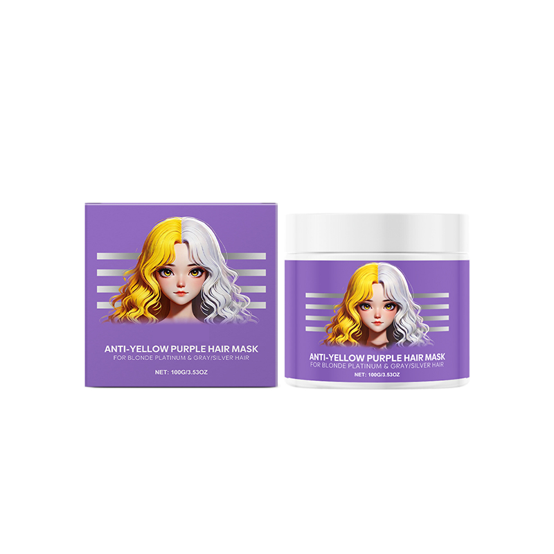 🔥Hot Sale 50% OFF💝✨Anti-Yellowing Purple Hair Mask 💜 Say goodbye to Red Highlights! 💜