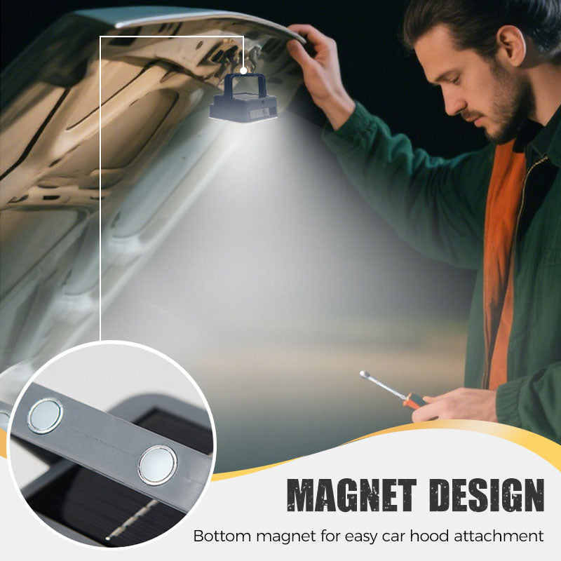 🏆Portable & Waterproof Solar-Powered Camping Light🌞🏕️