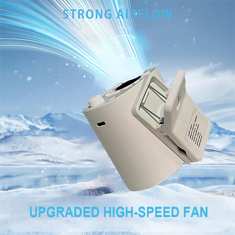 ❄️Portable Adjustable Clip-On Mini Fan