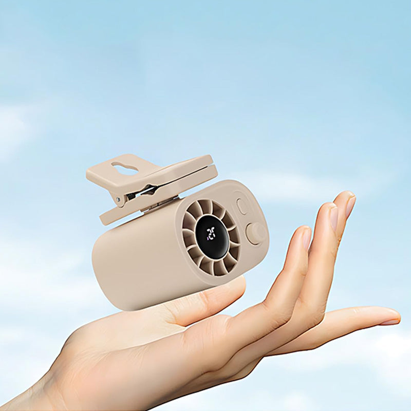 ❄️Portable Adjustable Clip-On Mini Fan