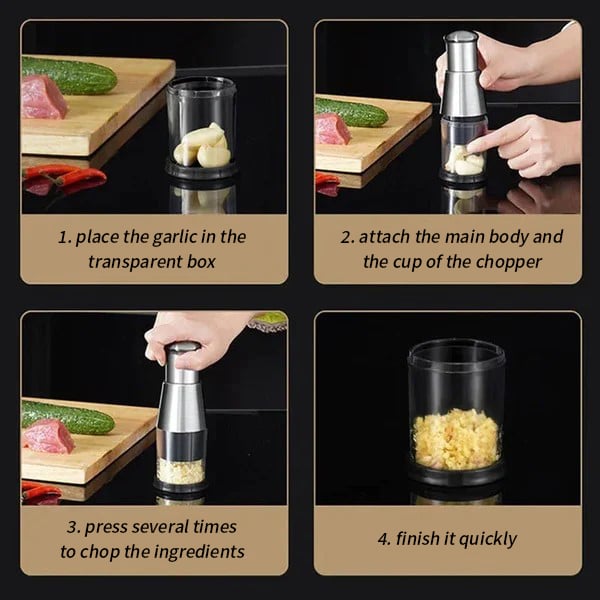 🔥Last Day Promotion 49% OFF🔥Pressed garlic mincer