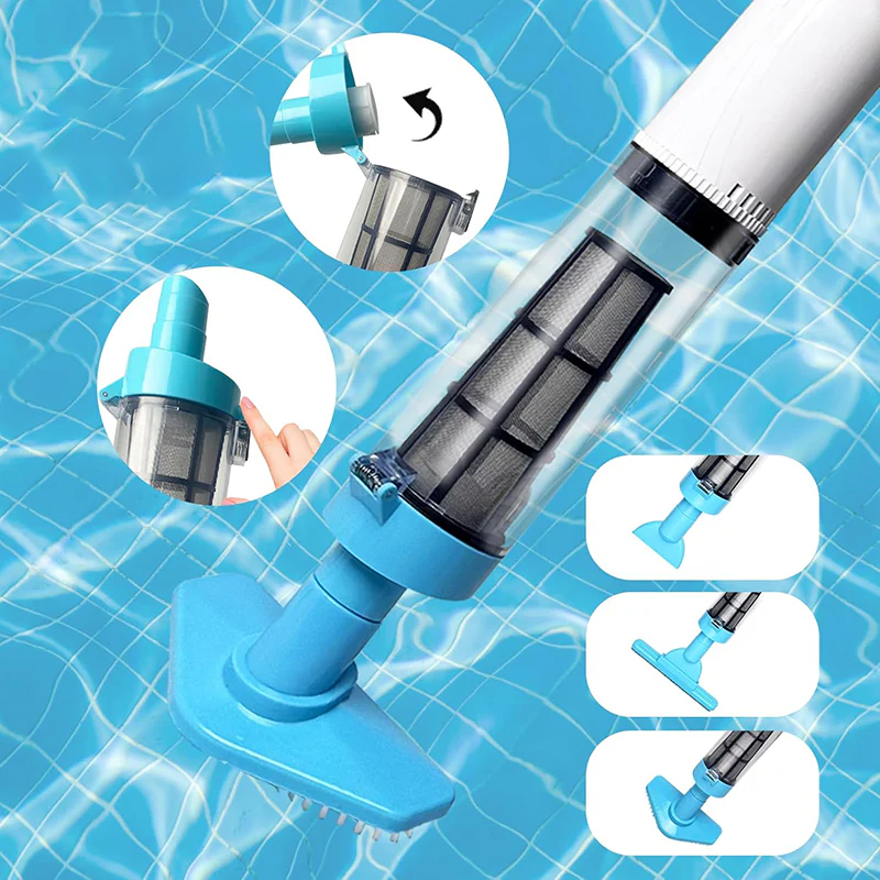 🌊3-in-1 Cordless Handheld Pool Vacuum Cleaner